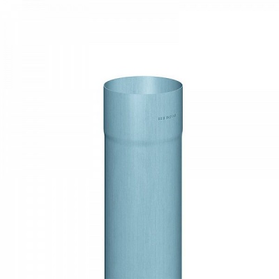 Детальное фото труба водосточная, l-3 м, d-100 мм, серо-голубой, rheinzink